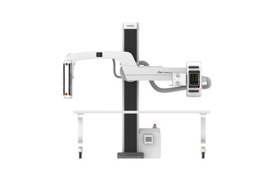 FDR Clinica U*, a compact, single digital radiography (DR) detector u-arm system, with versatile positioning, ideal for outpatient, private practices and small imaging facilities.