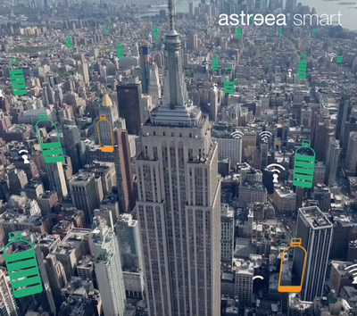 Astreea Smart is a revolutionary sensor system that monitors sanitizer consumption in each dispenser and sends updates via cellular network. Whenever any unit is low, an alert appears on a web dashboard and users are notified via SMS and email.