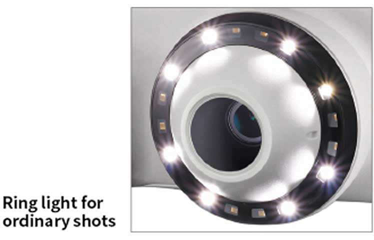 DZ-D100’S RING LIGHT