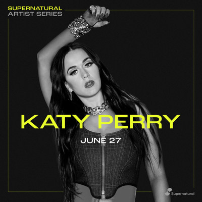Global pop icon, Katy Perry, kicks off Supernatural's first-ever artist series.