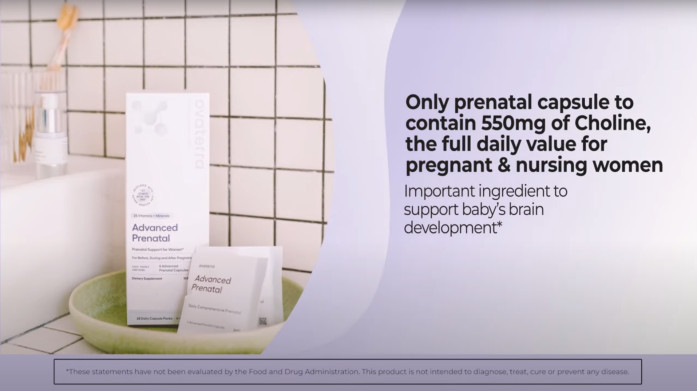 Advanced Prenatal with Choline by Ovaterra