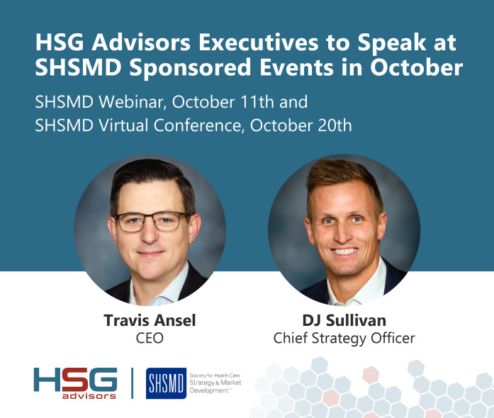 HSG Advisors executives, Travis Ansel, CEO, and DJ Sullivan, Chief Strategy Officer