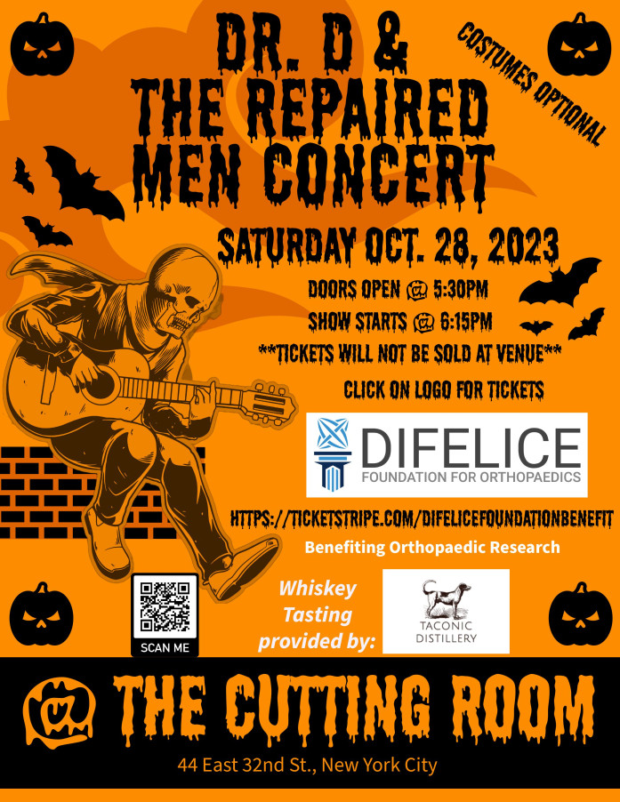 Dr. D and The Repaired Men Concert Flyer