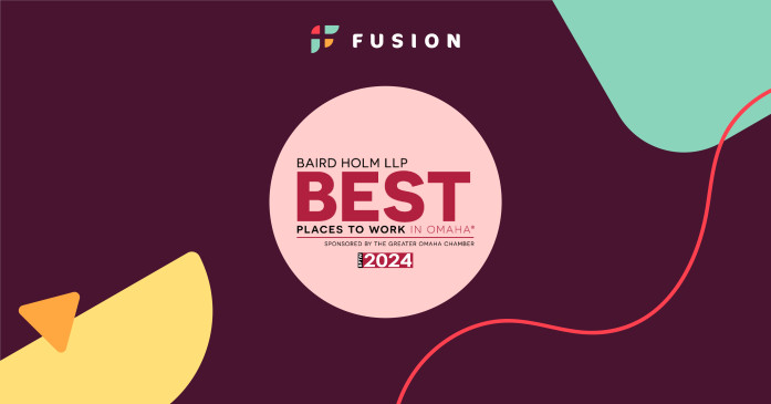Fusion wins Best Places to Work in Omaha