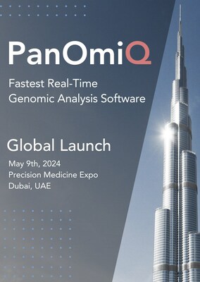 Global Launch of World's Fastest Genomic Analysis Software, PanOmiQ on May 9th, 2024. (CNW Group/BioAro Inc.)