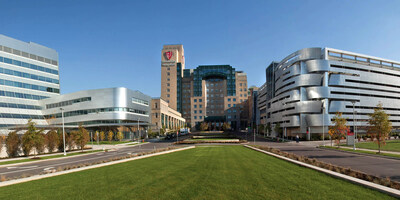 Image of University Hospitals Medical Center Campus in Cleveland, Oh. (PRNewsfoto/Aidoc)