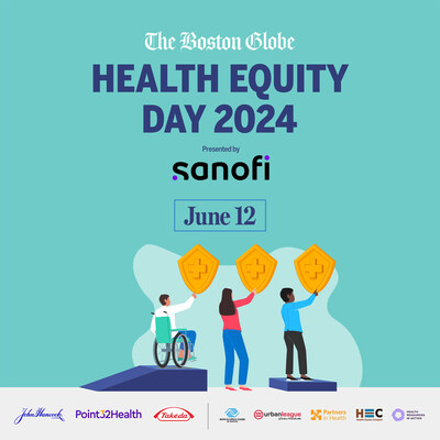 The Boston Globe: Health Equity Day 2024 on June 12, in Boston, MA, and virtual.
