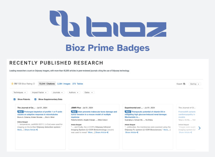 Bioz Prime Badge