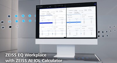 ZEISS AI IOL Calculator on ZEISS EQ Workplace