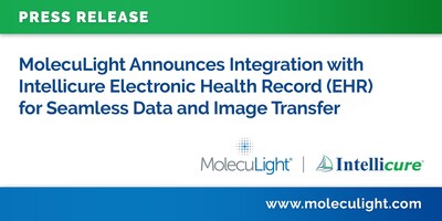 MolecuLight integrates with Intellicure EHR (CNW Group/MolecuLight)