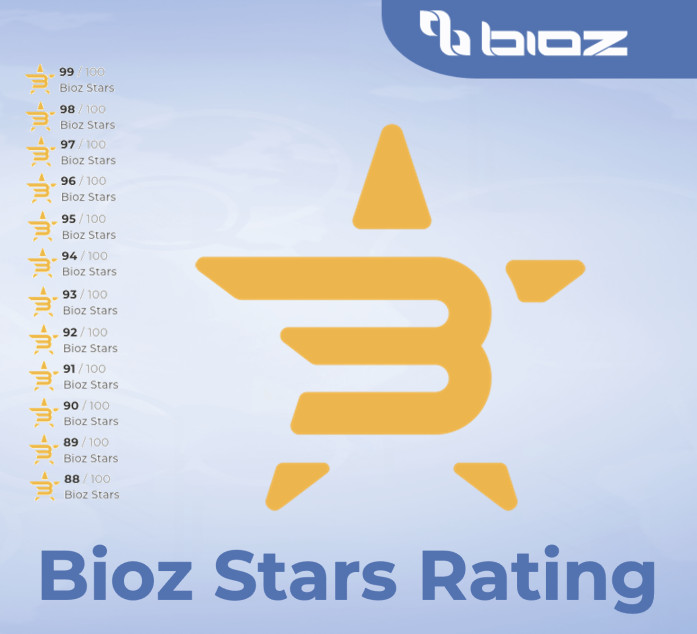 Bioz Stars Ratings: Data-Driven Rating System for Products Used in Scientific Experimentation