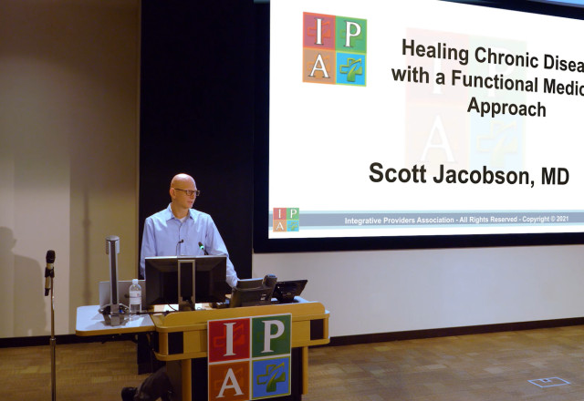 Compassion Center's Dr Jacobson Lecturing on Functional Medicine