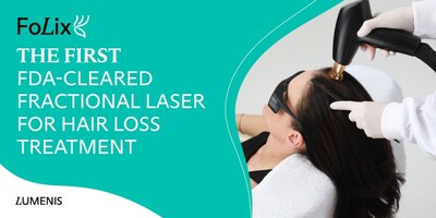 Recently cleared by the FDA, FoLix becomes the first and only fractional laser for safe, effective, and natural hair loss treatment for women and men in the United States.