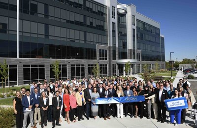 LifeWave Leadership and Brand Partners gather in Draper, Utah to celebrate the grand opening of its new Global Headquarters and Welcome Center.