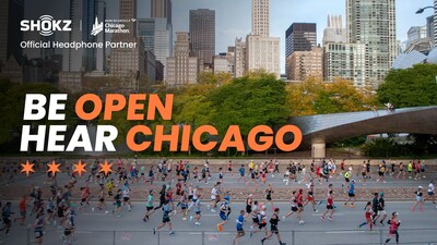 Shokz will serve as the Official Headphone Partner of the 2024 Bank of America Chicago Marathon.