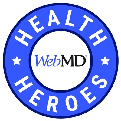 WebMD Health Hero Award logo