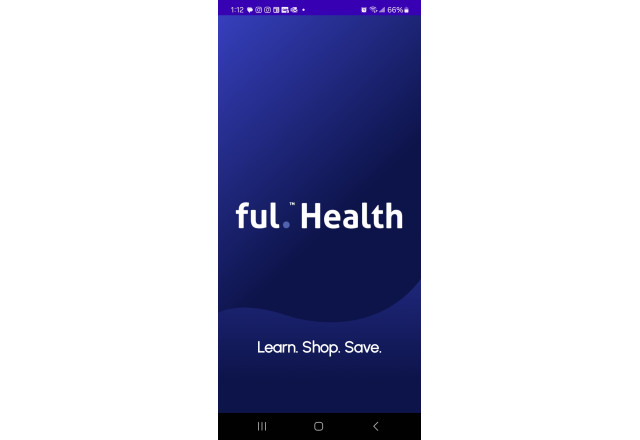 Ful. Health App Splash Page