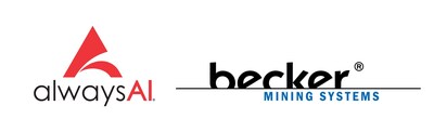 alwaysAI and Becker Mining Systems logo