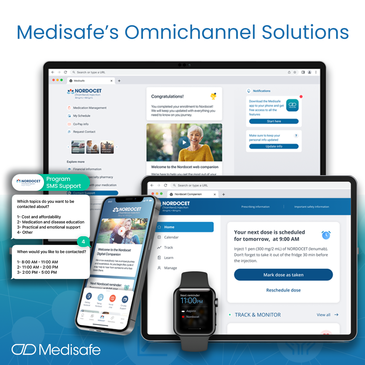 Medisafe's Omnichannel solutions