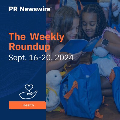 PR Newswire Weekly Health Press Release Roundup, Sept. 16-20, 2024. Photo provided by Aflac.