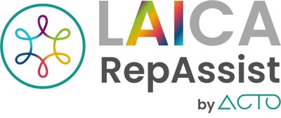 LAICA RepAssist™, the first genAI knowledge assistant designed specifically for pharmaceutical field representatives. 

LAICA RepAssist is a mobile-friendly, voice-enabled conversational knowledge assistant that empowers field professionals by delivering immediate answers to questions that arise during face-to-face healthcare provider (HCP) interactions in a safe, secure, and compliant manner. (CNW Group/ACTO Technologies, Inc.)