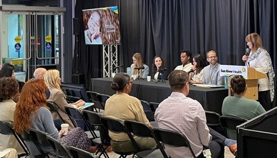 Sun River Health CEO Anne Kauffman Nolon, MPH speaks at the Climate and Health Equity in Action event.