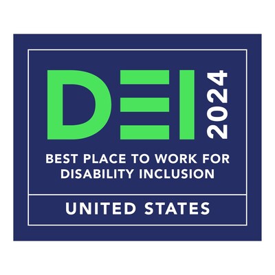 Olympus Corp. of the Americas announced that it's been recognized by Disability:IN as one of the 2024 Best Places to Work for People with Disabilities