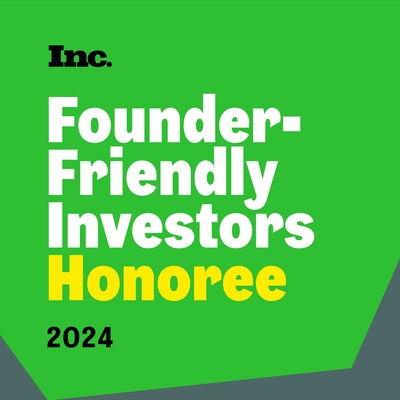 Inc. Founder Friendly Investors Honoree