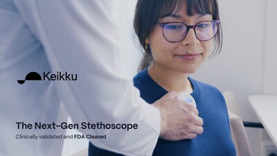 Keikku is a remarkably designed next-gen stethoscope for healthcare.