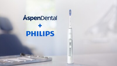 Philips and Aspen Dental launch multi-year Sonicare-brand partnership, bringing Philips Sonicare solutions to over 1,100 offices nationwide.