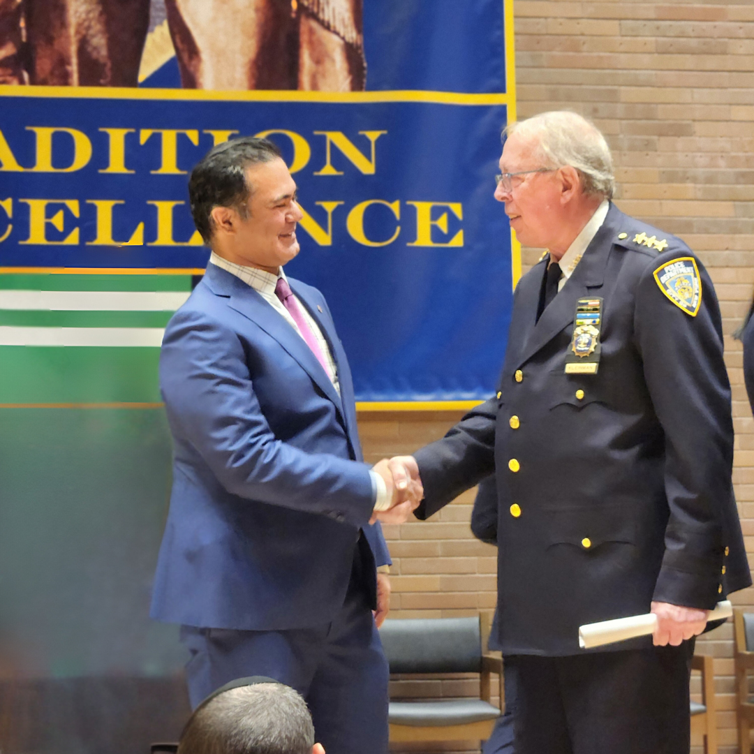 NYPD Chief Surgeon Eli Kleinman and Dr. Satjit Bhusri