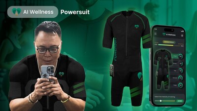 The AI Wellness EMS Powersuit is your personal fitness companion, designed to deliver maximum results with minimal effort.