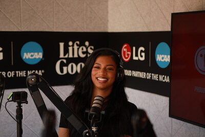 Sports journalist Taylor Rooks hosts LG's "Transparent Conversations." The season finale, which is set to tape during the NCAA women’s volleyball championship in Louisville, will focus on building stronger support for student-athletes' mental health.