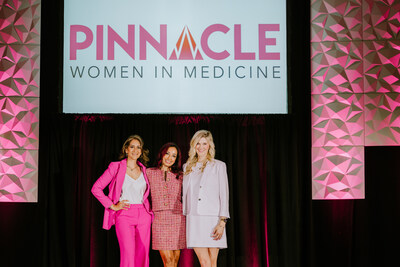 Pamela Mehta MD, Rupa Wong MD and Natalie Crawford MD (from left to right) at Pinnacle's signature annual conference in 2024.