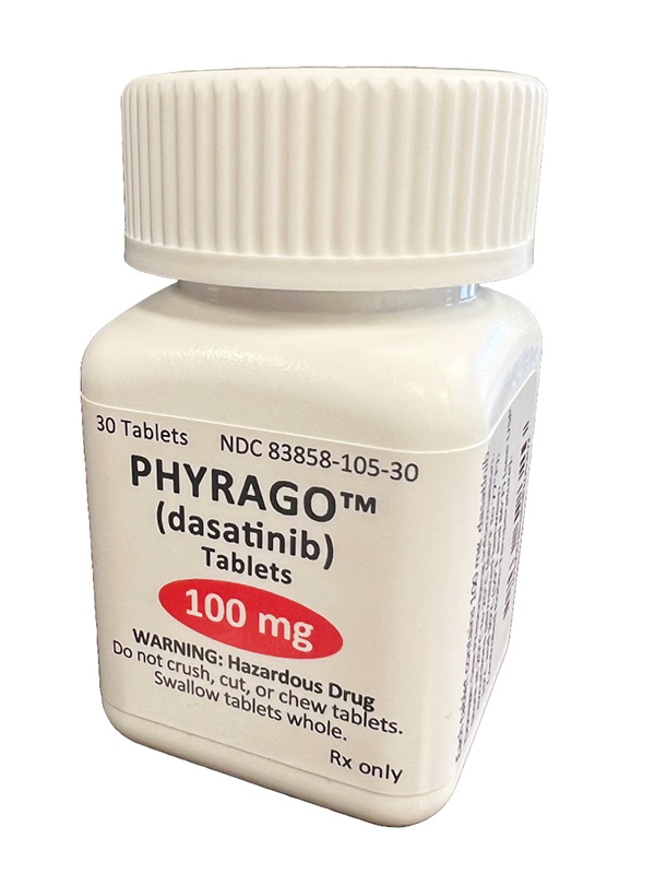 PHYRAGO™ Bottle - Dasatinib Tablets, 100 mg