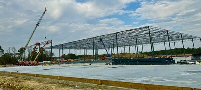 Frontier Scientific Solutions Announces Full-Scale Construction of Largest GMP Temperature-Controlled Facility for Life Sciences in North America at Wilmington International Airport.