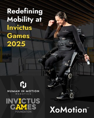 Redefining Mobility at Invictus Games 2025 (CNW Group/Human in Motion Robotics Inc.)