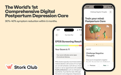 Stork Club Launches the World’s First Comprehensive Care for Postpartum Depression to Help Employers Support Working Mothers