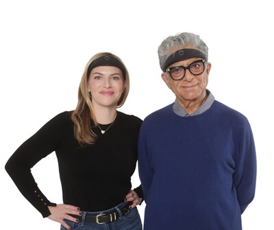 Meredith Perry, CEO of Elemind Technologies and Dr. Deepak Chopra, Co-Founder of Cyberhuman.ai. Courtesy of Cyberhuman.ai.