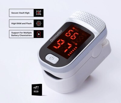 The small size and high-performance of the BG29 SoC is ideal for the demanding needs of small form-factor wearables.