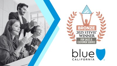 Blue Shield of California Receives Stevie® Bronze Award for Customer Service Employer of the Year