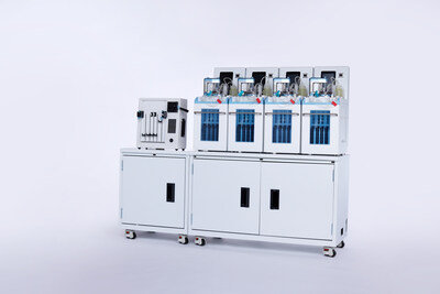 Stratyx 250: A cutting-edge 250mL bench-scale bioreactor designed for seamless experimentation and scalability
