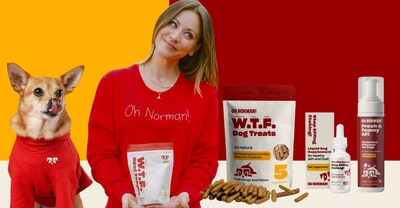 Kaley Cuoco's pet wellness brand Oh Norman! launches at Chewy.
