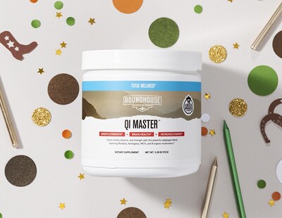 Roundhouse Provisions Qi Master is a premium daily supplement designed to help support sustained energy, mental clarity, and overall vitality. Formulated with a blend of adaptogenic herbs, essential nutrients, and powerful antioxidants, Qi Master works to optimize cellular energy production and combat everyday fatigue.