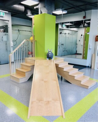A Peek Inside Kids Physio Group Hamilton (CNW Group/Trexo Robotics)