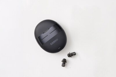 Eargo 8 charger with devices