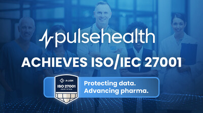 Pulse Health Successfully Achieves ISO/IEC 27001 Certification (PRNewsfoto/Pulse Health)