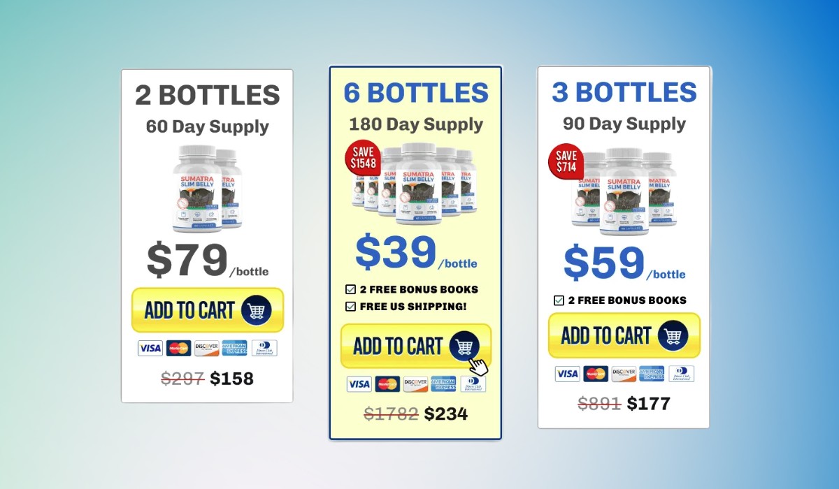 Sumatra Slim Belly Tonic Pricing