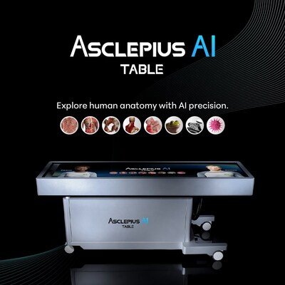 Asclepius AI Table — Where Anatomy Meets Intelligence Asclepius AI Table — Where Anatomy Meets Intelligence