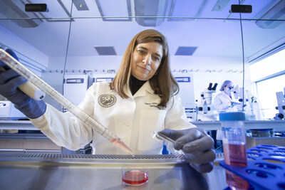 Photo of doctor in lab